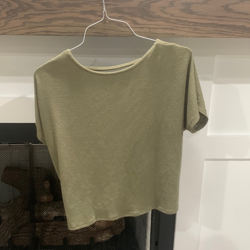 Classy backless shirt